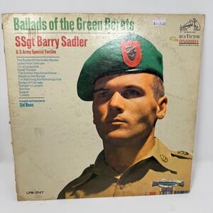 SSgt Barry Sadler Ballads of the Green Berets U.S. Army Special Forces Vinyl